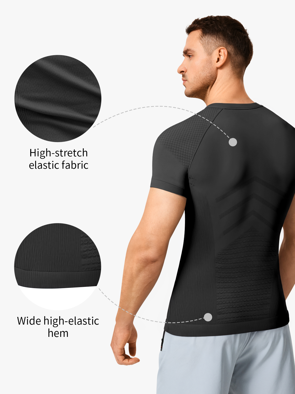 Seamless Elastic Comfort Compression Shapewear Top