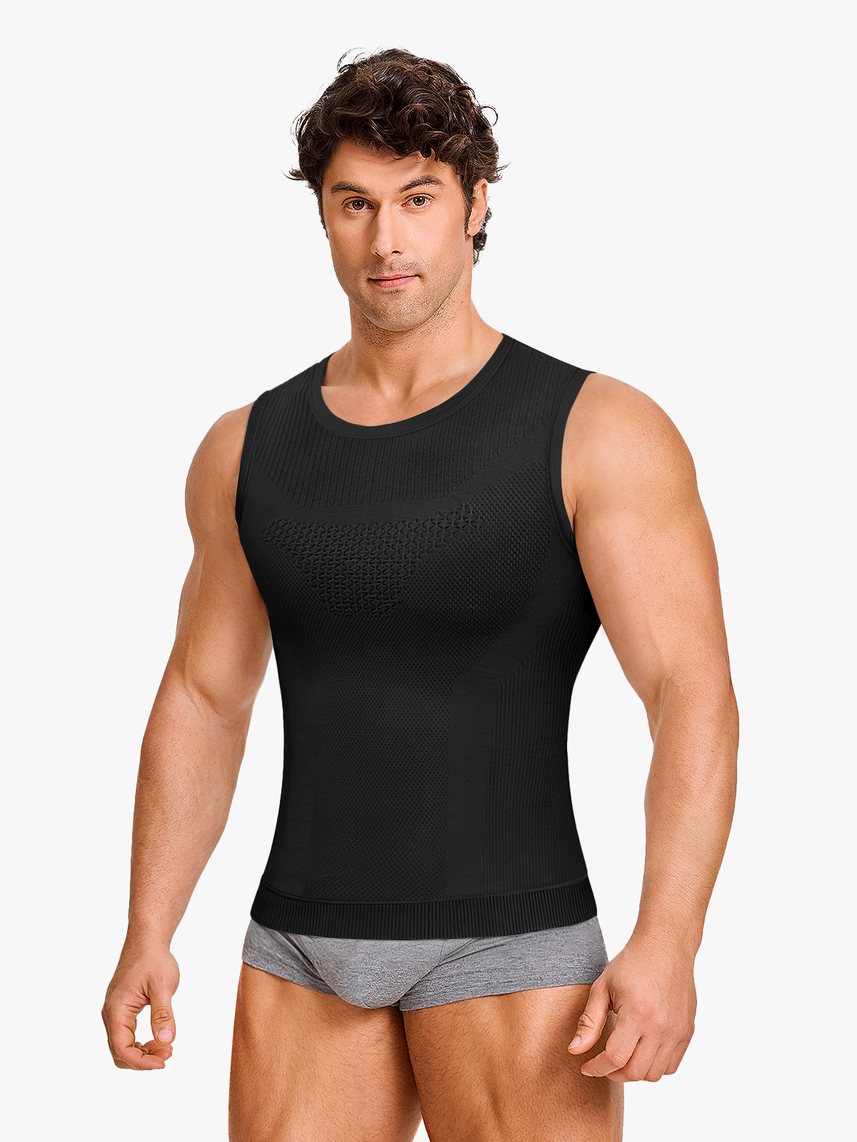 Seamless Breathable Compression Tank Top
