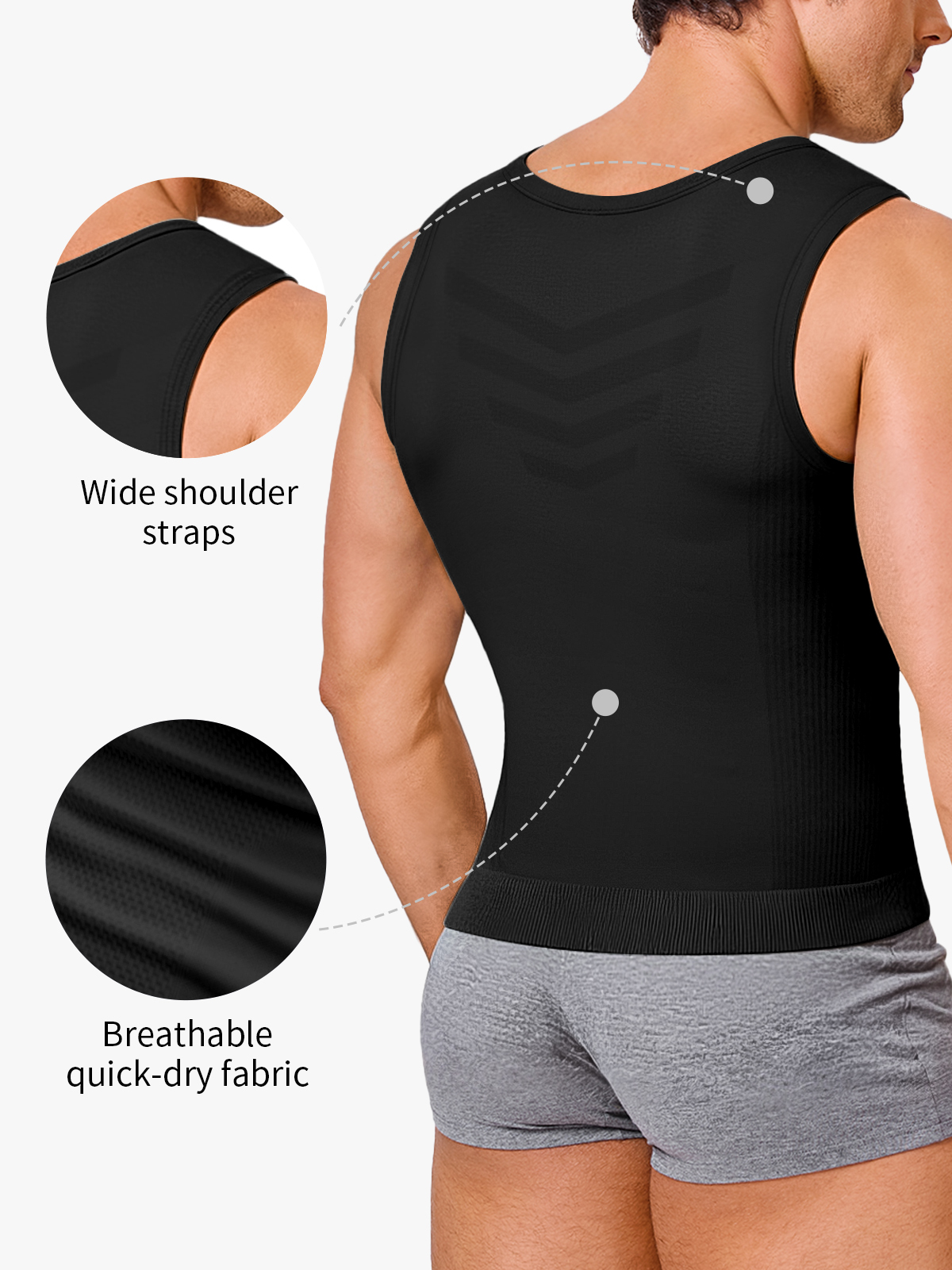 Seamless Breathable Compression Tank Top