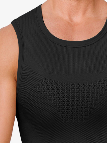 Seamless Breathable Compression Tank Top