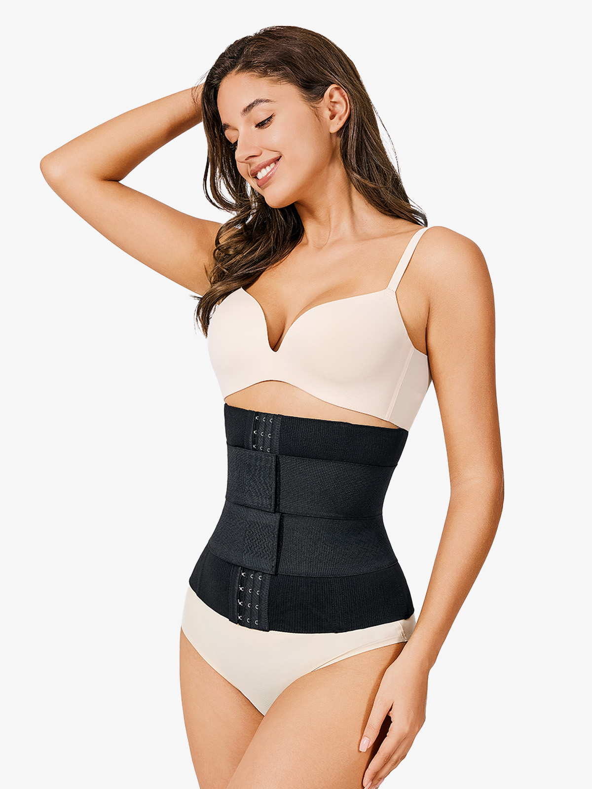 Nebility Upgraded Elastic Trimmer Girdle With Adjustable Bands