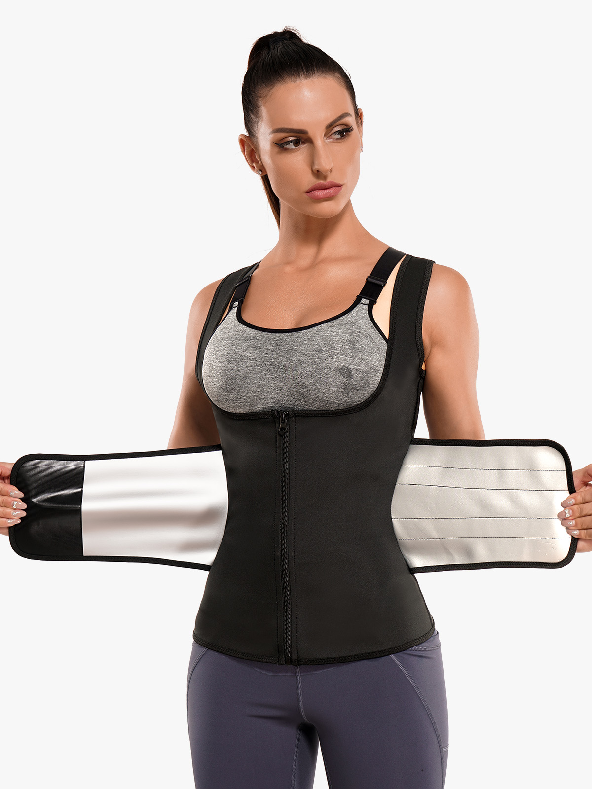 Chest Support Waist Trainer Sweat Sauna Vest 