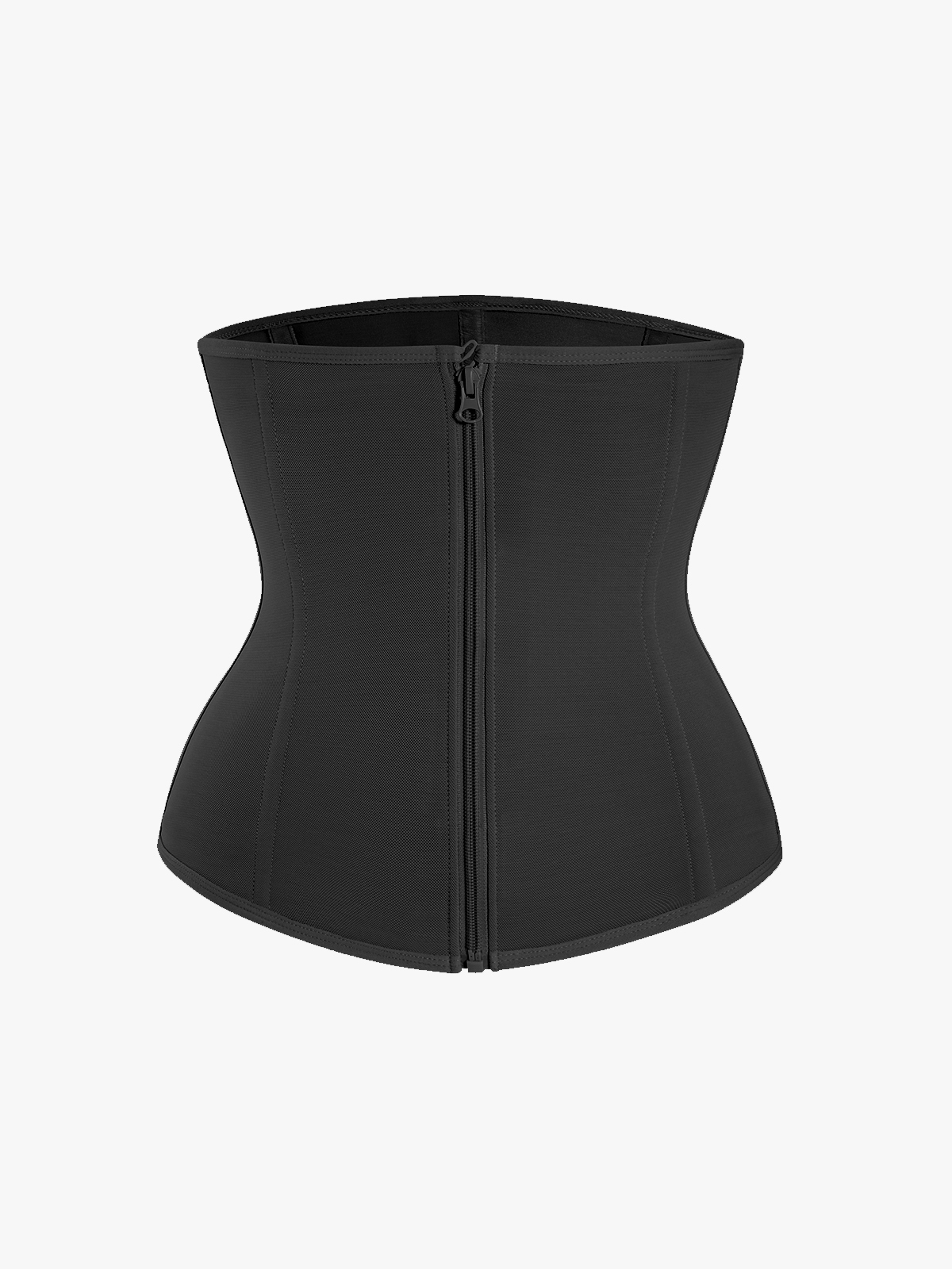 Hook and Zipper Steel Boning Sculpting Waist Cincher
