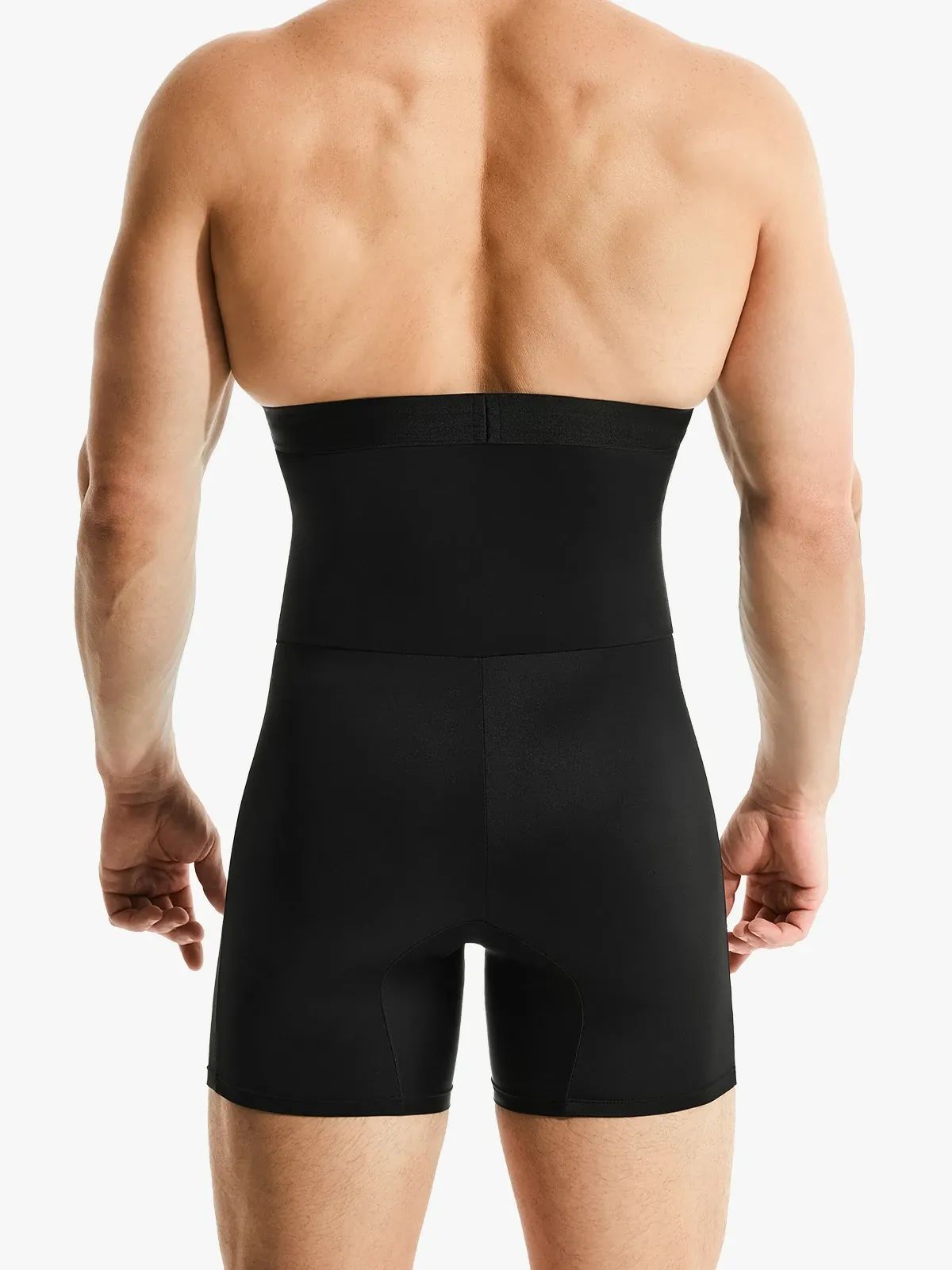 High-Waisted Tummy Control Shaper Shorts for Men