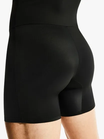 High-Waisted Tummy Control Shaper Shorts for Men