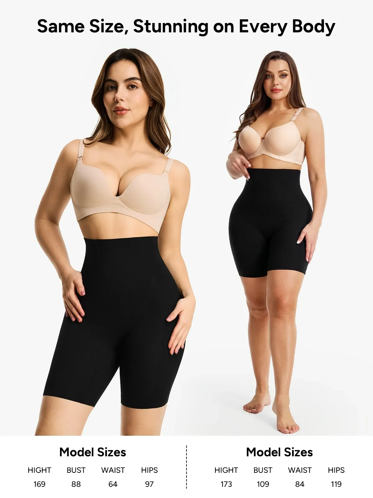 Seamless High Waisted Butt Lifting Shorts