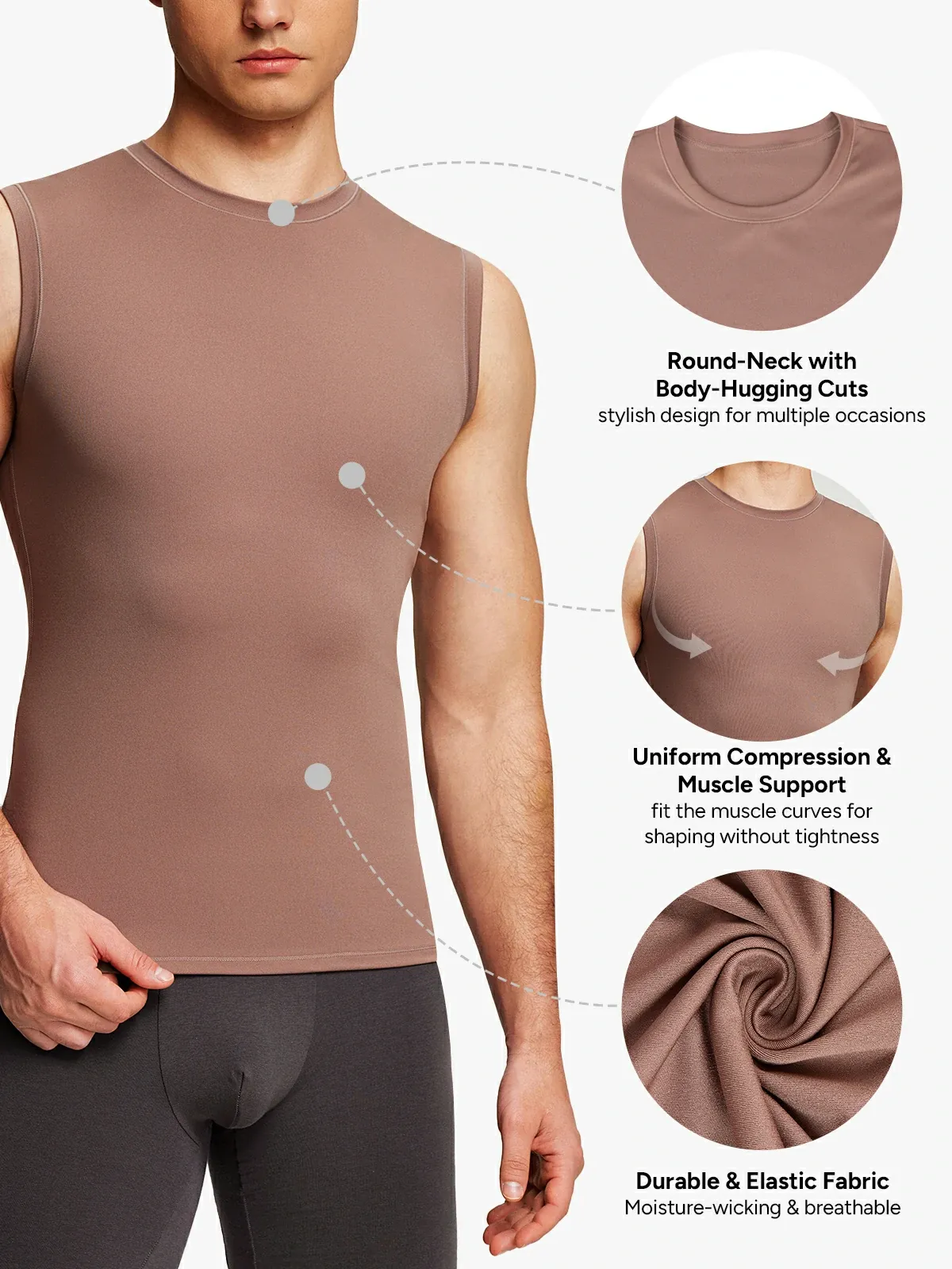 Breathable Comfort Tank Top for Men