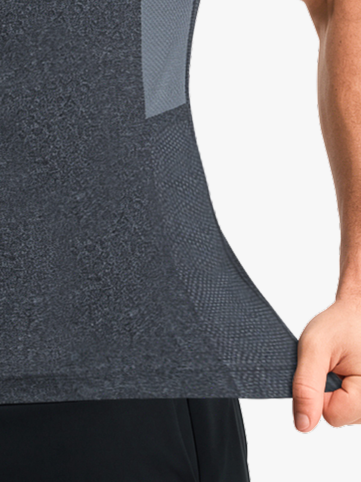 Quick Dry Breathable Workout Crew Neck Top for Men