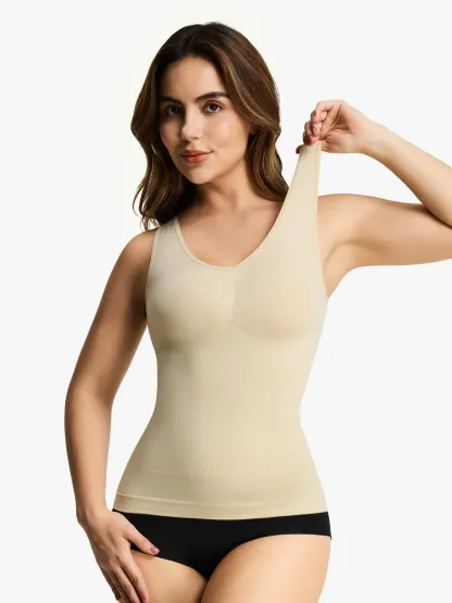 Seamless Plunge Breathable Tank Top 
