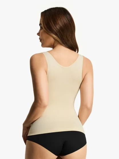 Seamless Plunge Breathable Tank Top 