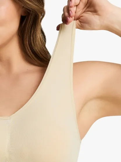 Seamless Plunge Breathable Tank Top 