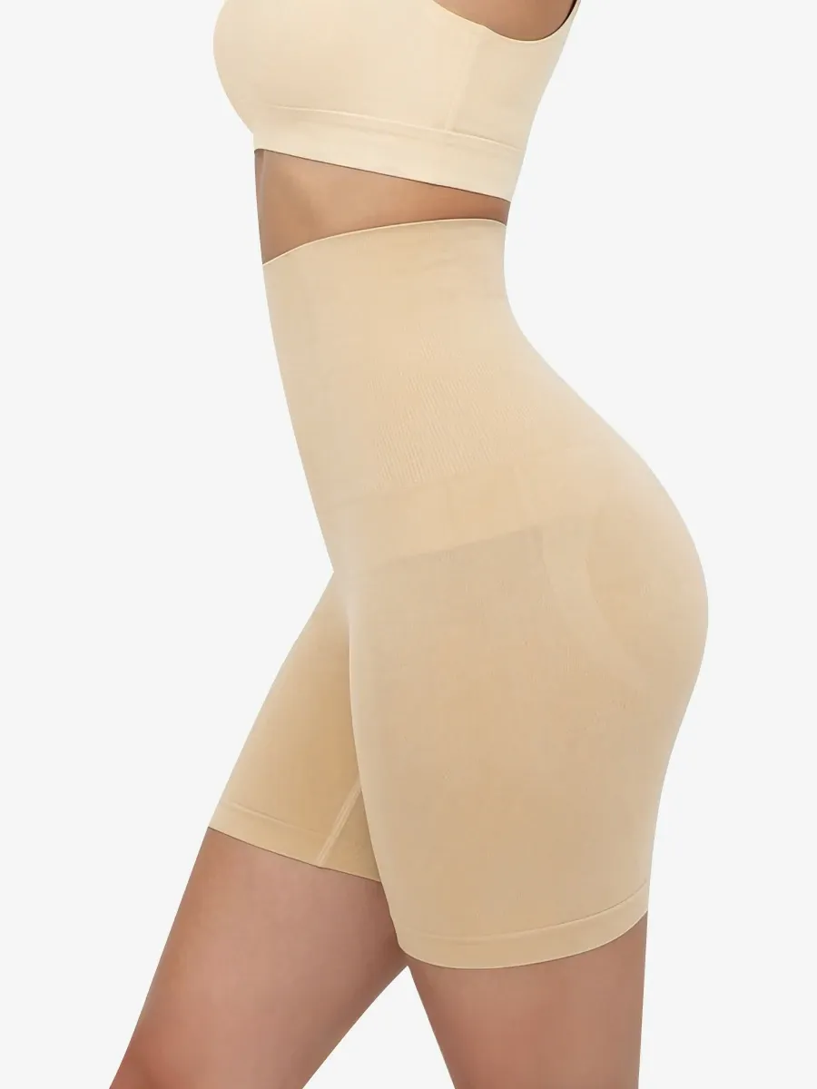Seamless Double-Layer Tummy Control Shorts