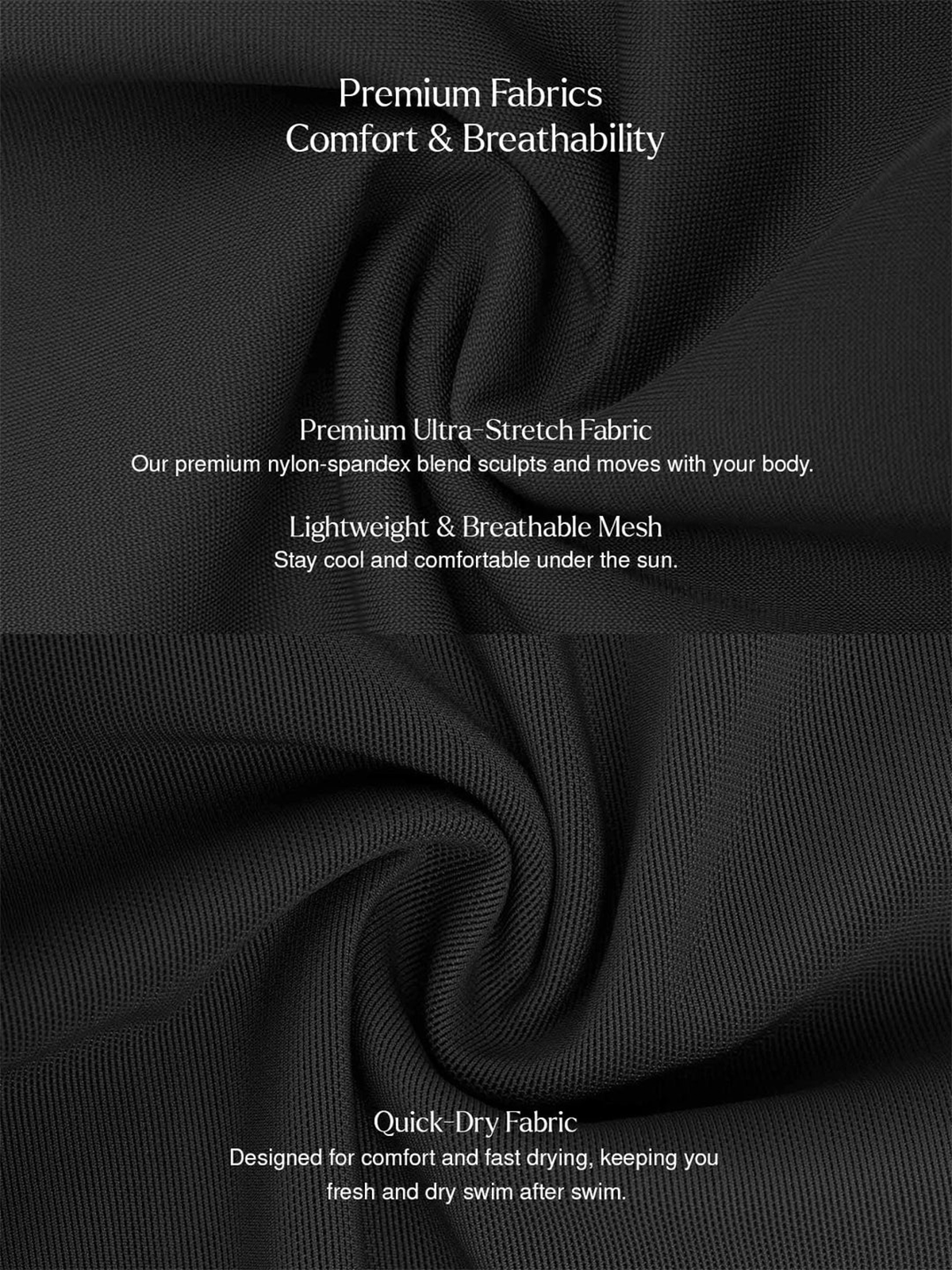 Deep Plunge Twist Front Ruched One-Piece Swimsuit