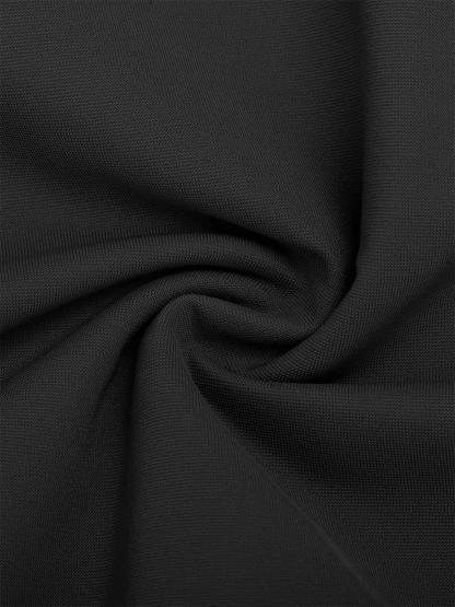 Deep Plunge Twist Front Ruched One-Piece Swimsuit