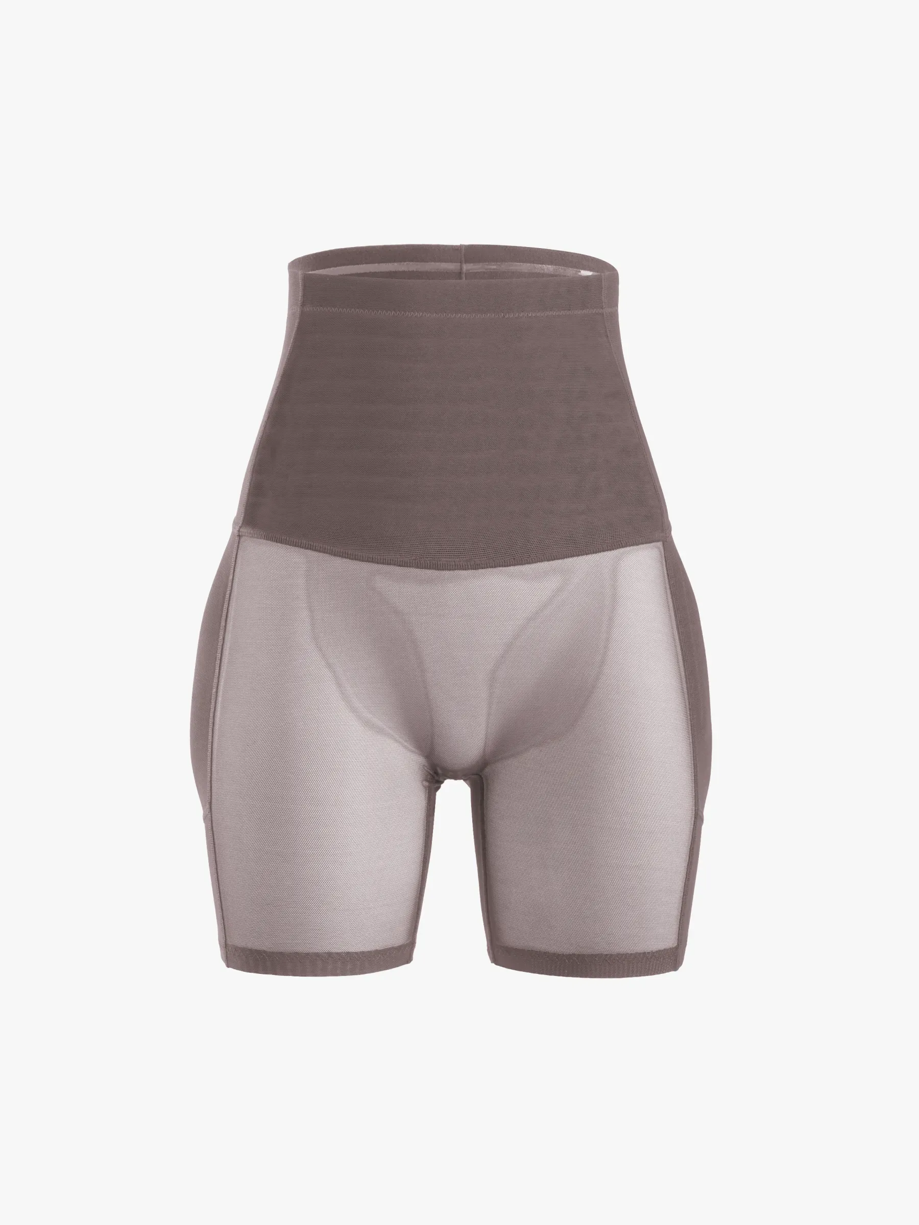 Women High Waist Padded Butt Lifting Shorts Thigh Shapewear 