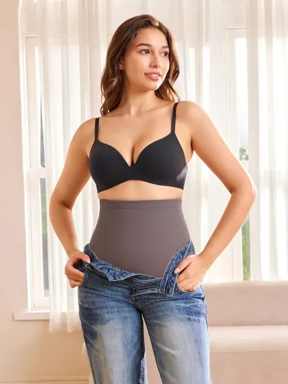 Women High Waist Padded Butt Lifting Shorts Thigh Shapewear 