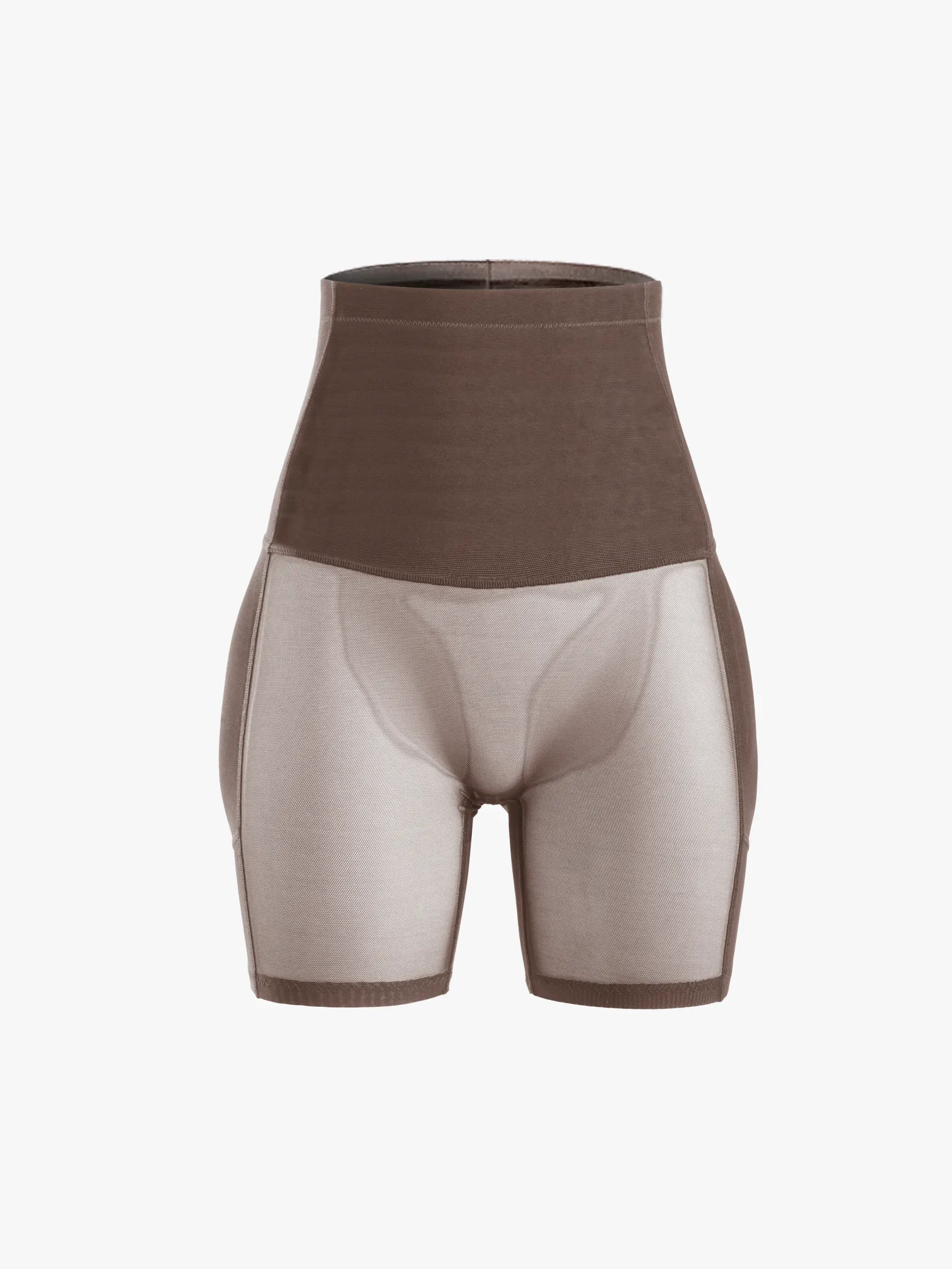 Women High Waist Padded Butt Lifting Shorts Thigh Shapewear 
