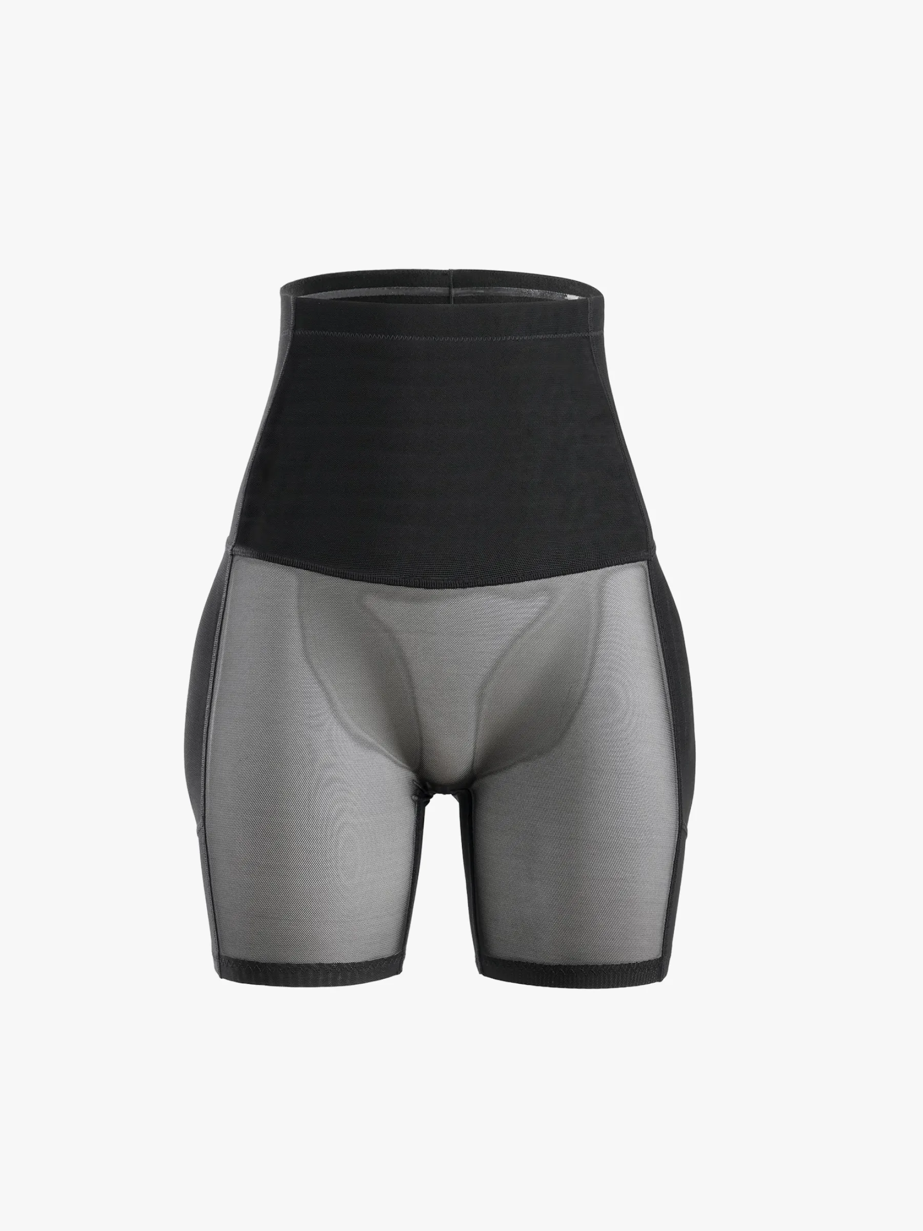 Women High Waist Padded Butt Lifting Shorts Thigh Shapewear 