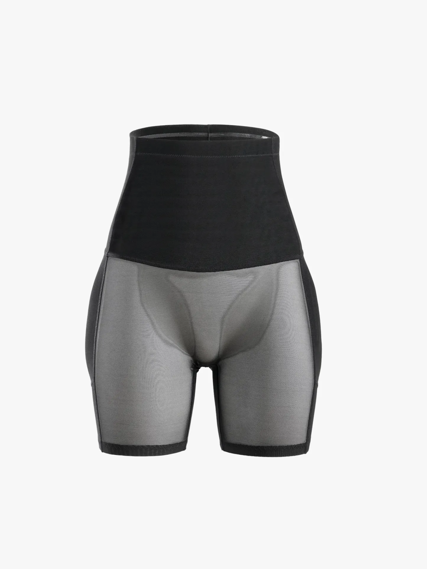 Women High Waist Padded Butt Lifting Shorts Thigh Shapewear 
