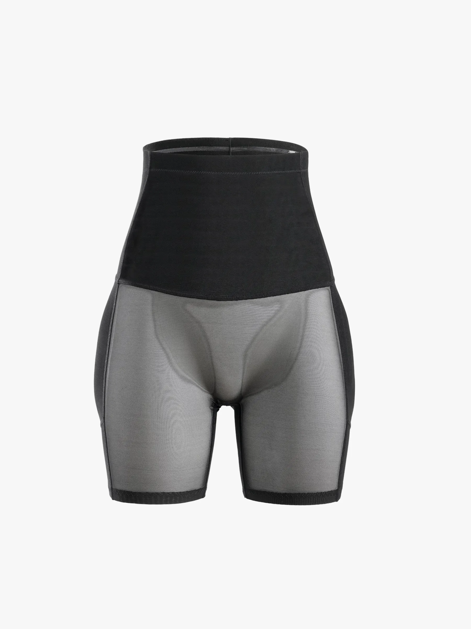 Women High Waist Padded Butt Lifting Shorts Thigh Shapewear 