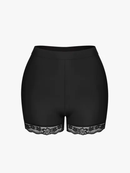 Women Mid-Rise Butt Lifter Padded Hip Enhancer Control Shorts