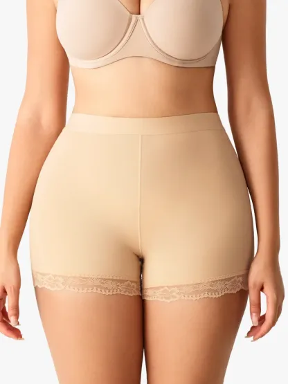 Women Mid-Rise Butt Lifter Padded Hip Enhancer Control Shorts