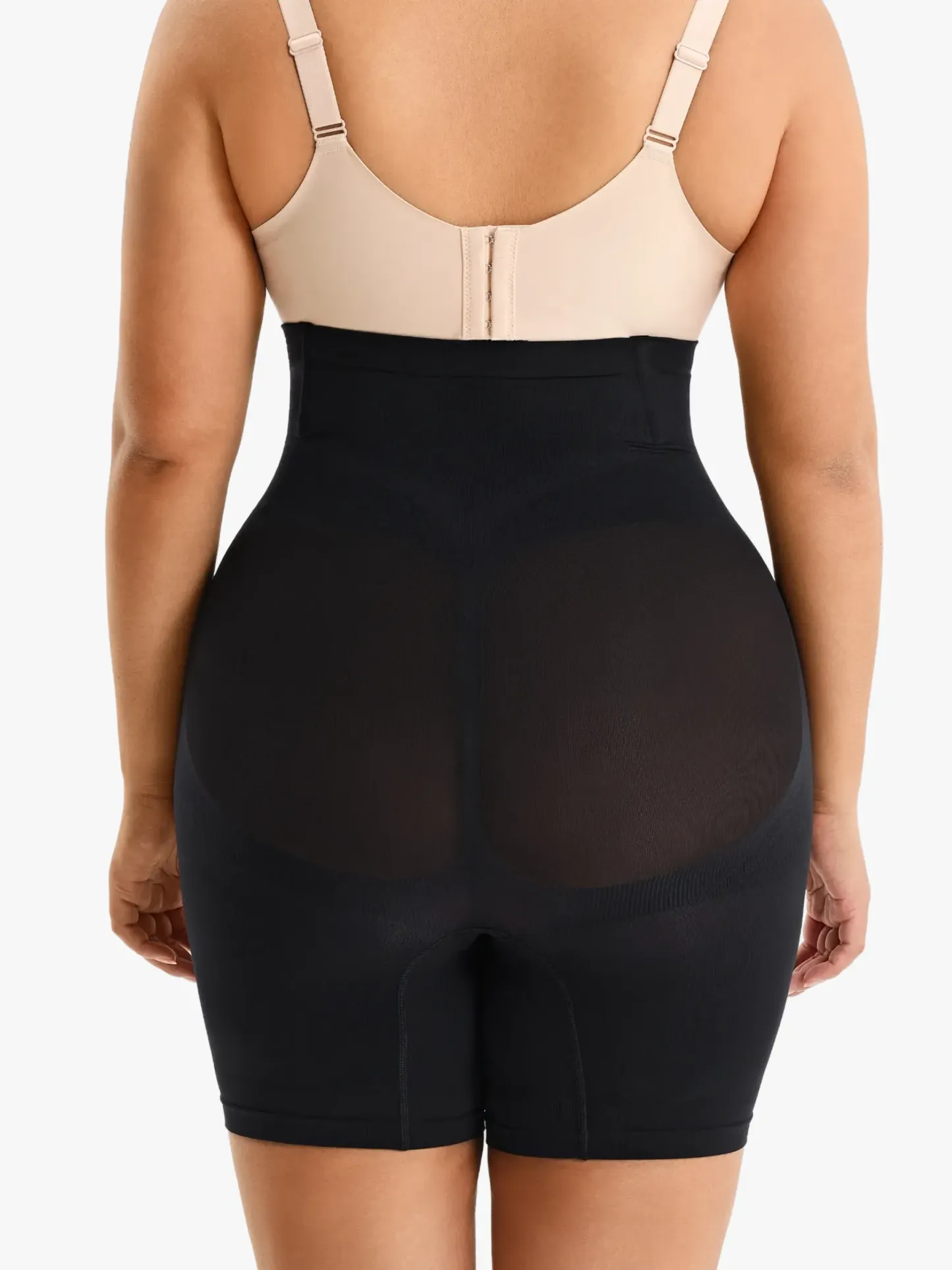 Women Seamless Tummy Control Panty High Waist Steel Bone Shaping Short