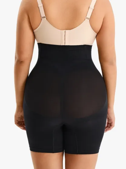Women Seamless Tummy Control Panty High Waist Steel Bone Shaping Short