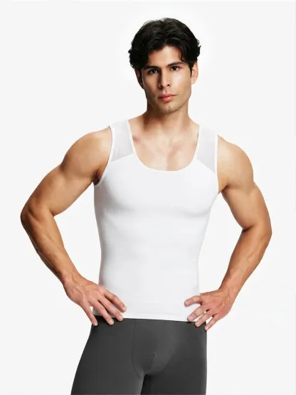 Men's Breathable Tummy Control Tank Top