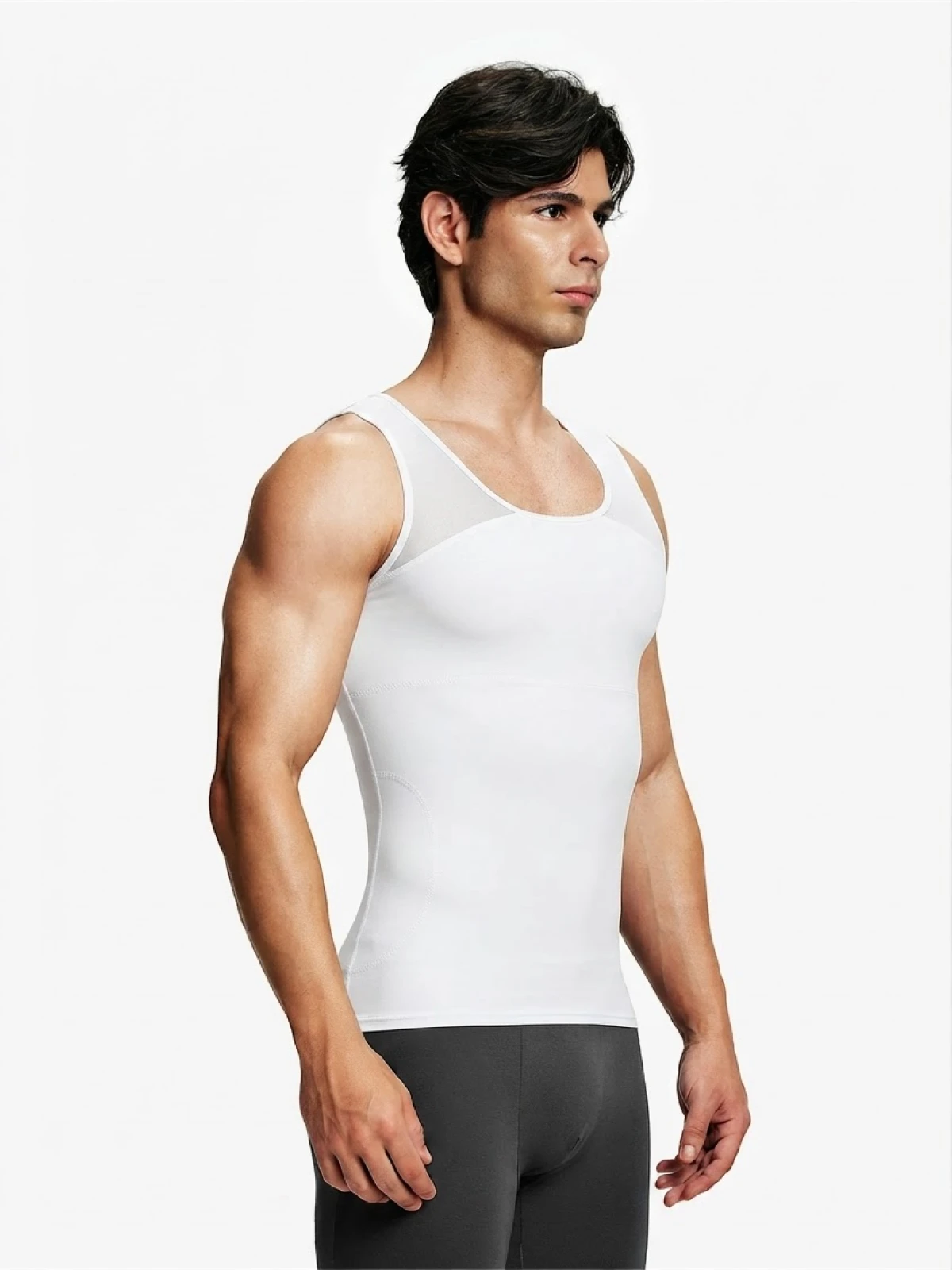 Men's Breathable Tummy Control Tank Top
