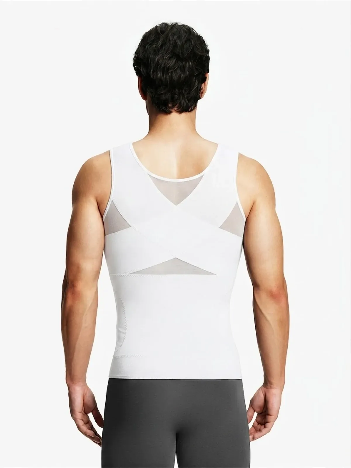 Men's Breathable Tummy Control Tank Top