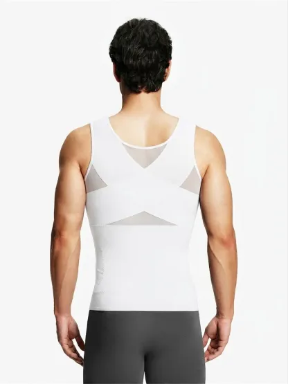 Men's Breathable Tummy Control Tank Top