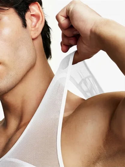 Men's Breathable Tummy Control Tank Top