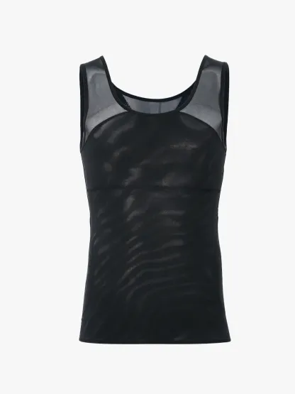 Men's Breathable Tummy Control Tank Top