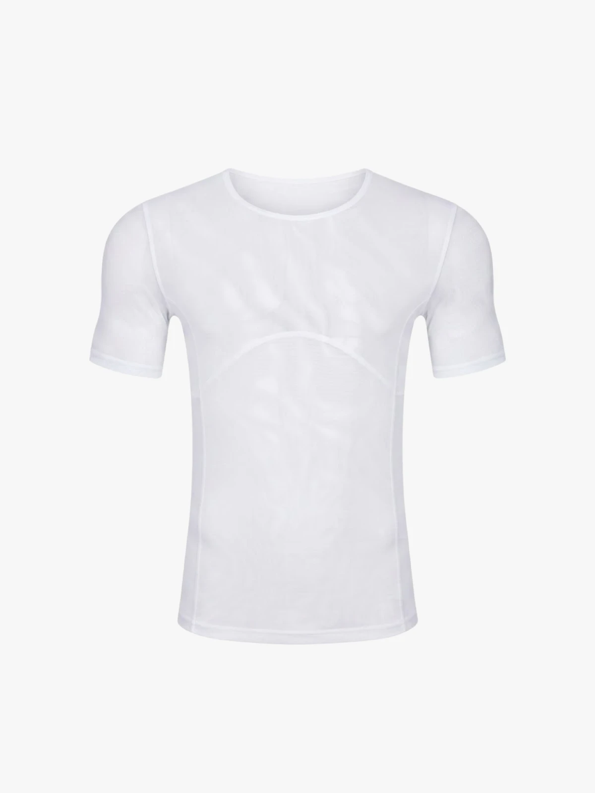Cooling Mesh Compression Shapewear Shirt Breathable Slim Top