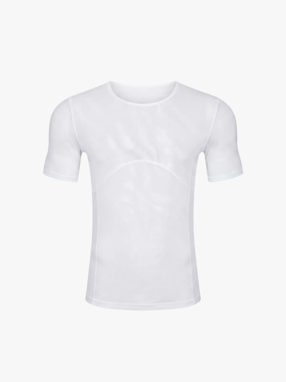 Cooling Mesh Compression Shapewear Shirt Breathable Slim Top