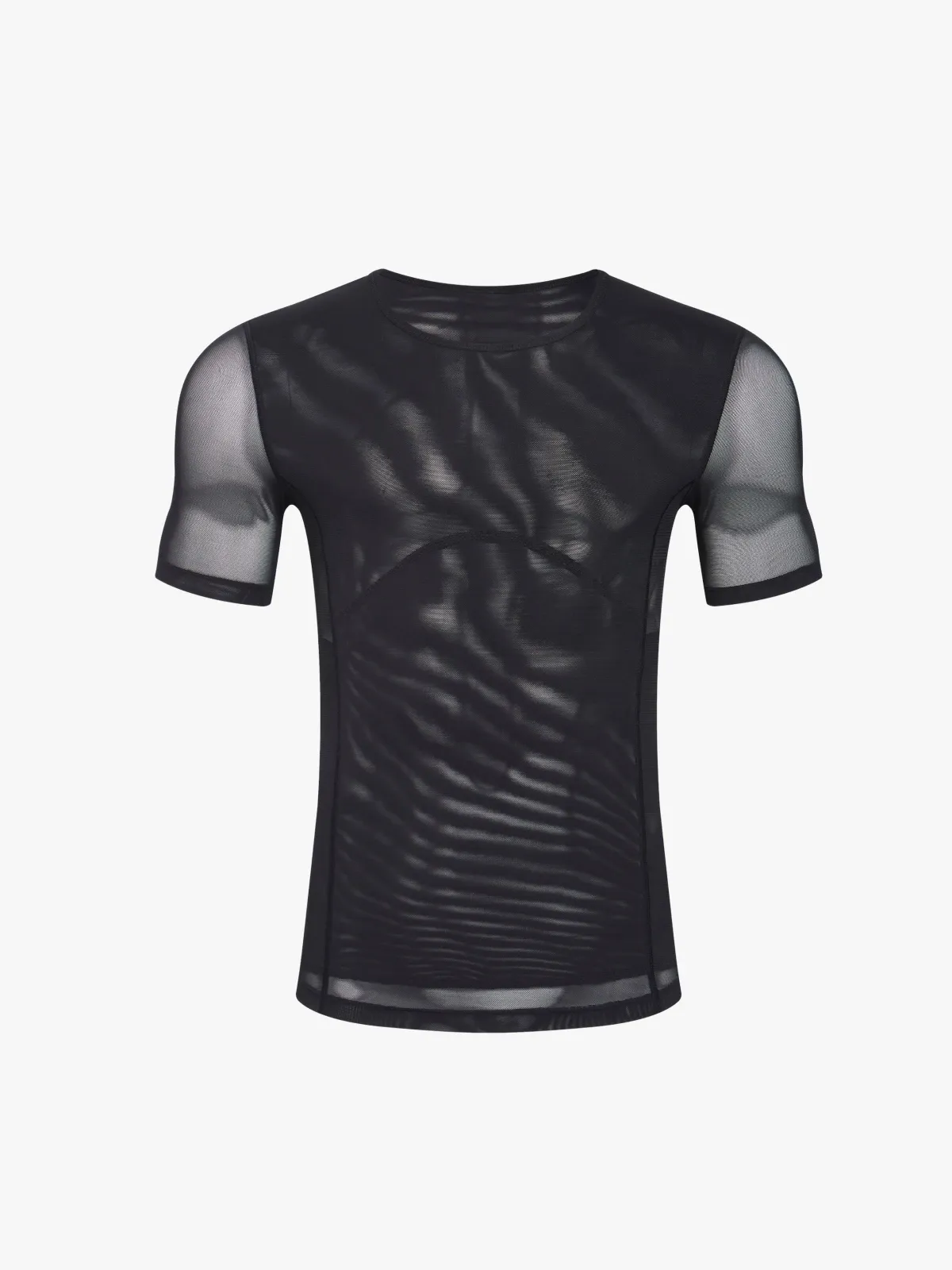 Cooling Mesh Compression Shapewear Shirt Breathable Slim Top
