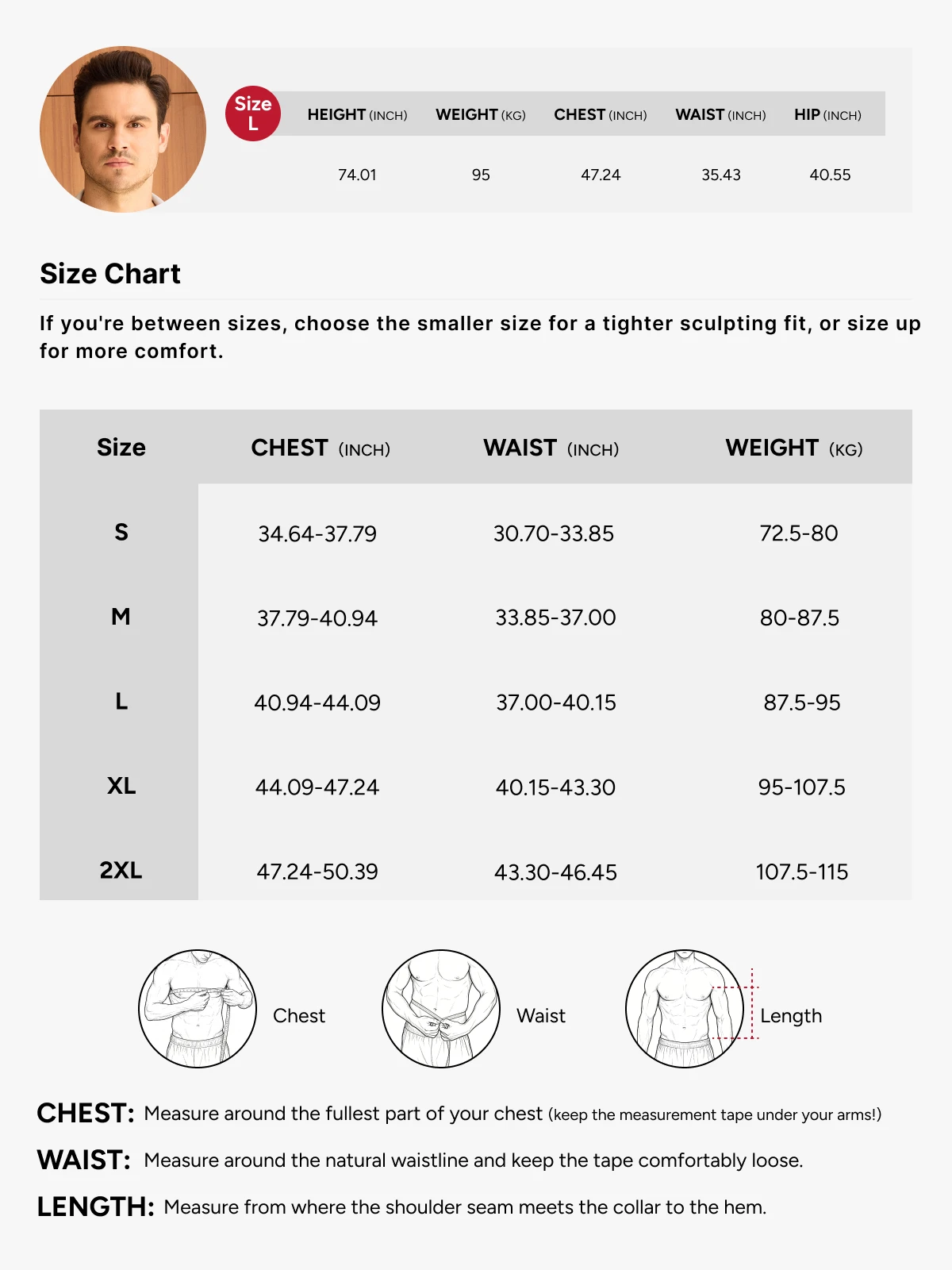 Seamless Compression Tank Top Tummy Control Workout Undershirt For Men