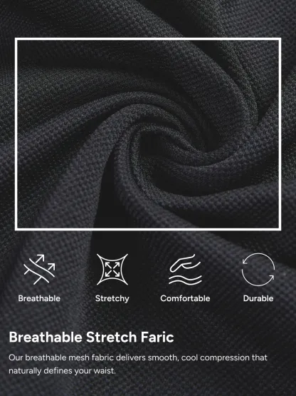 Seamless Compression Tank Top Tummy Control Workout Undershirt For Men