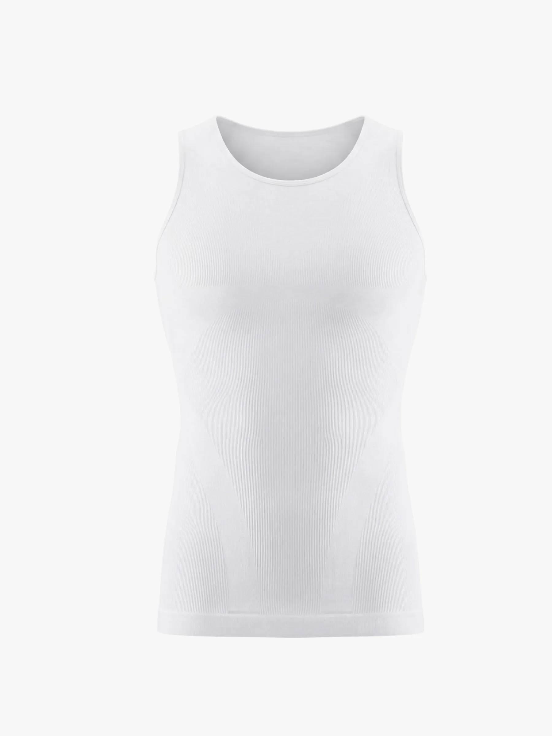 Plus Size Seamless Compression Shirt Slimming Tank Top For Men