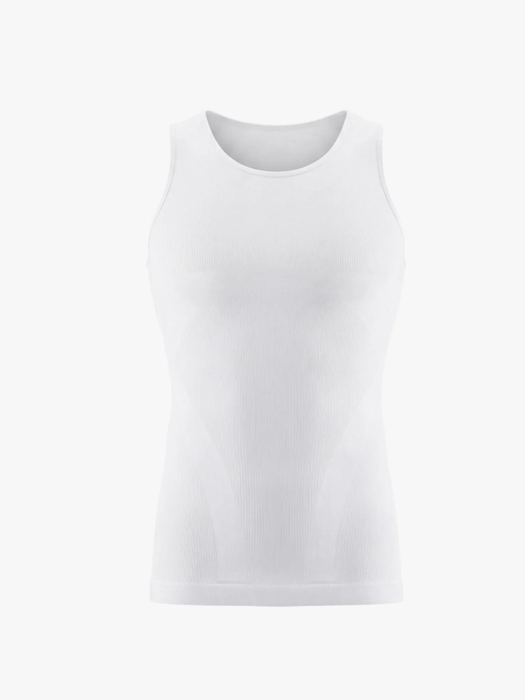 Plus Size Seamless Compression Shirt Slimming Tank Top For Men
