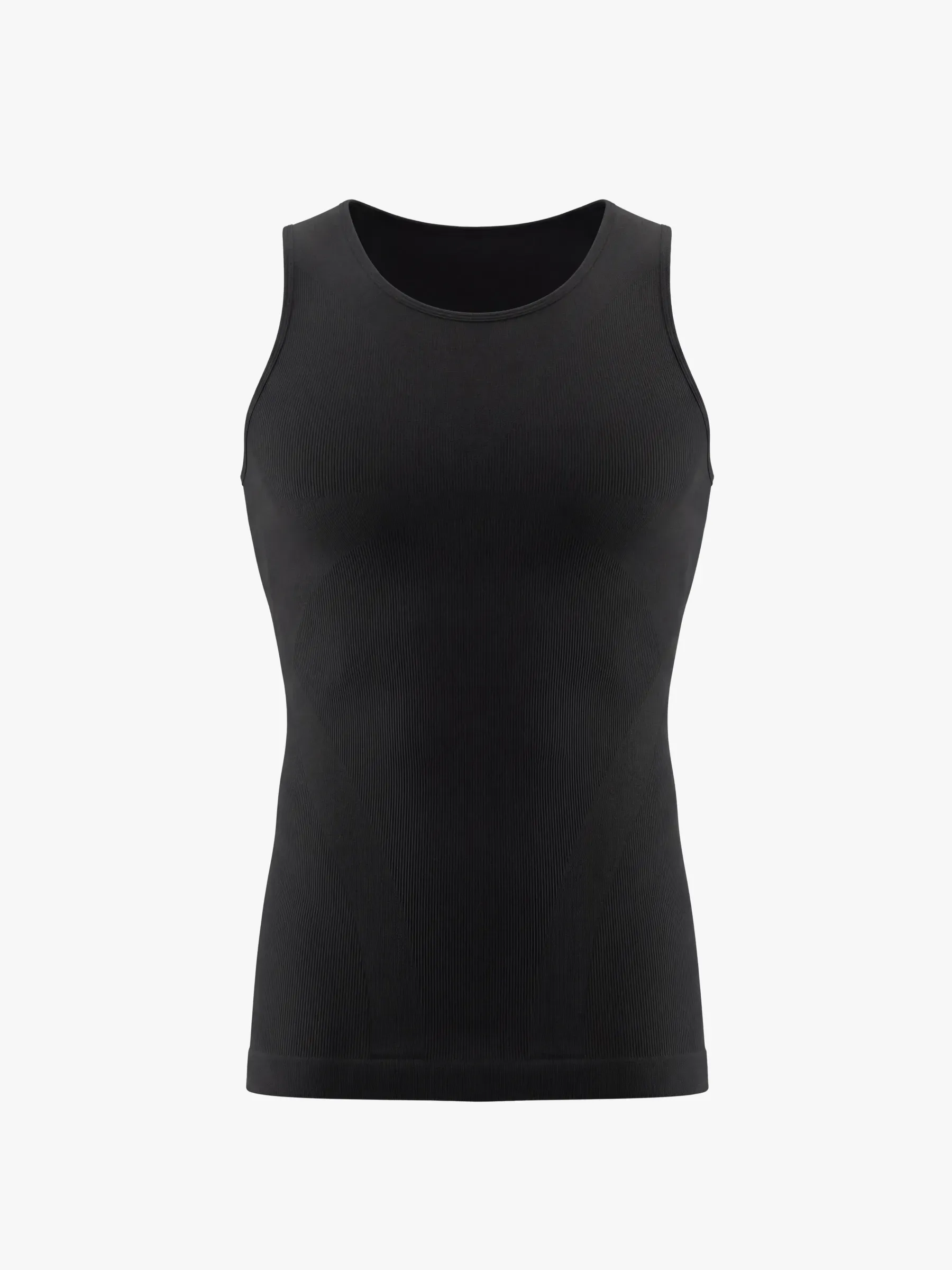 Plus Size Seamless Compression Shirt Slimming Tank Top For Men