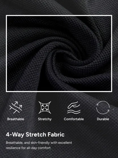 Seamless Compression Shirt Tummy Control Slimming Undershirt For Men