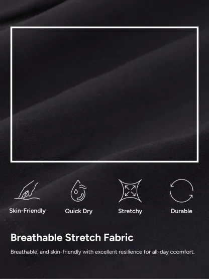 Seamless Compression Tank Top Athletic Shirt For Men