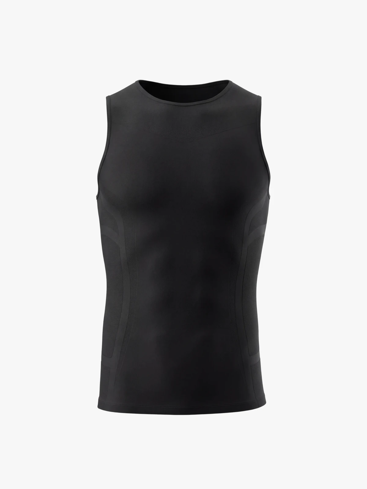 Seamless Compression Tank Top Athletic Shirt For Men