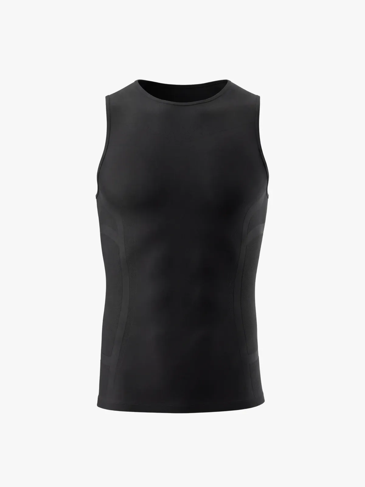 Seamless Compression Tank Top Athletic Shirt For Men