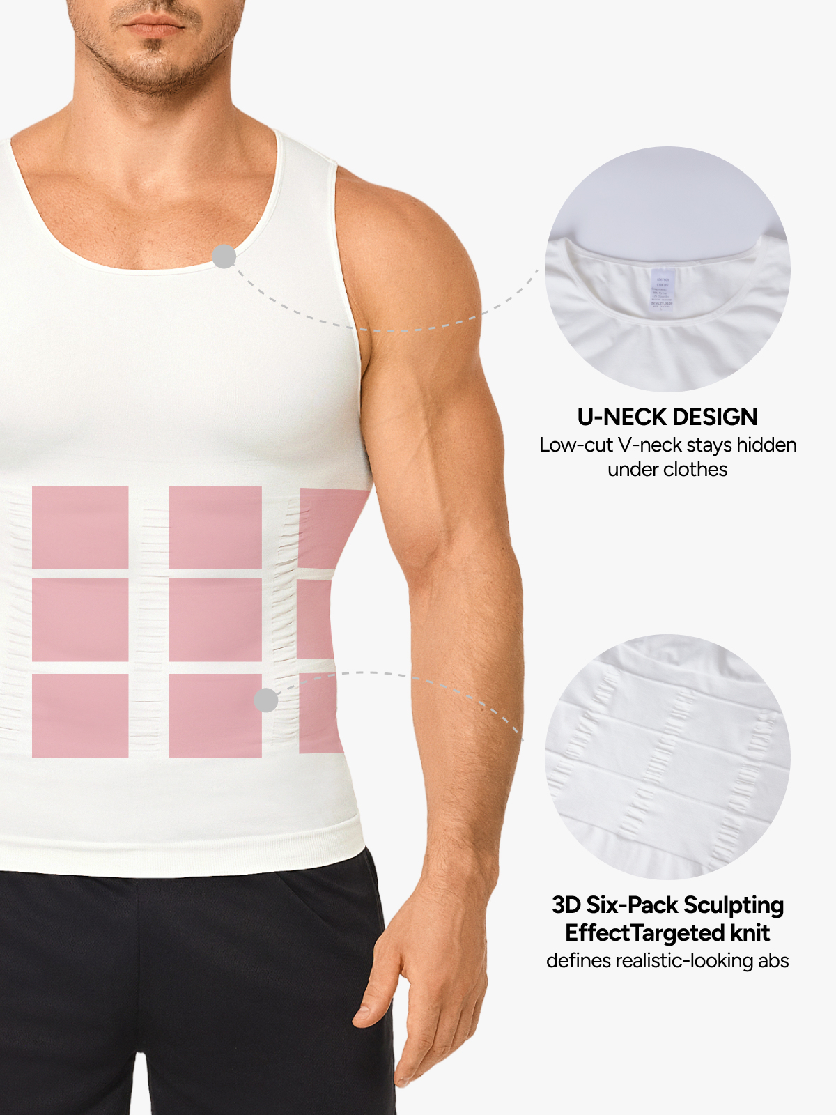 Men's Seamless Compression Tank Top