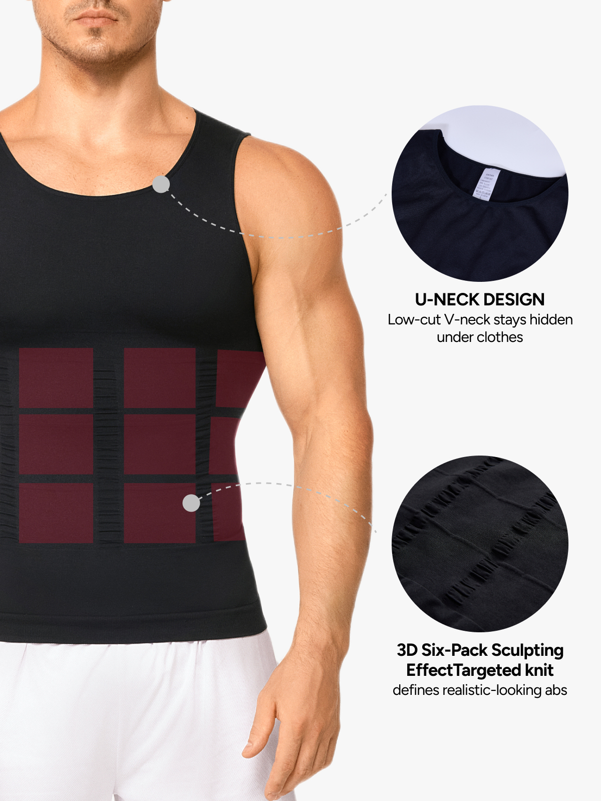 Men's Seamless Compression Tank Top