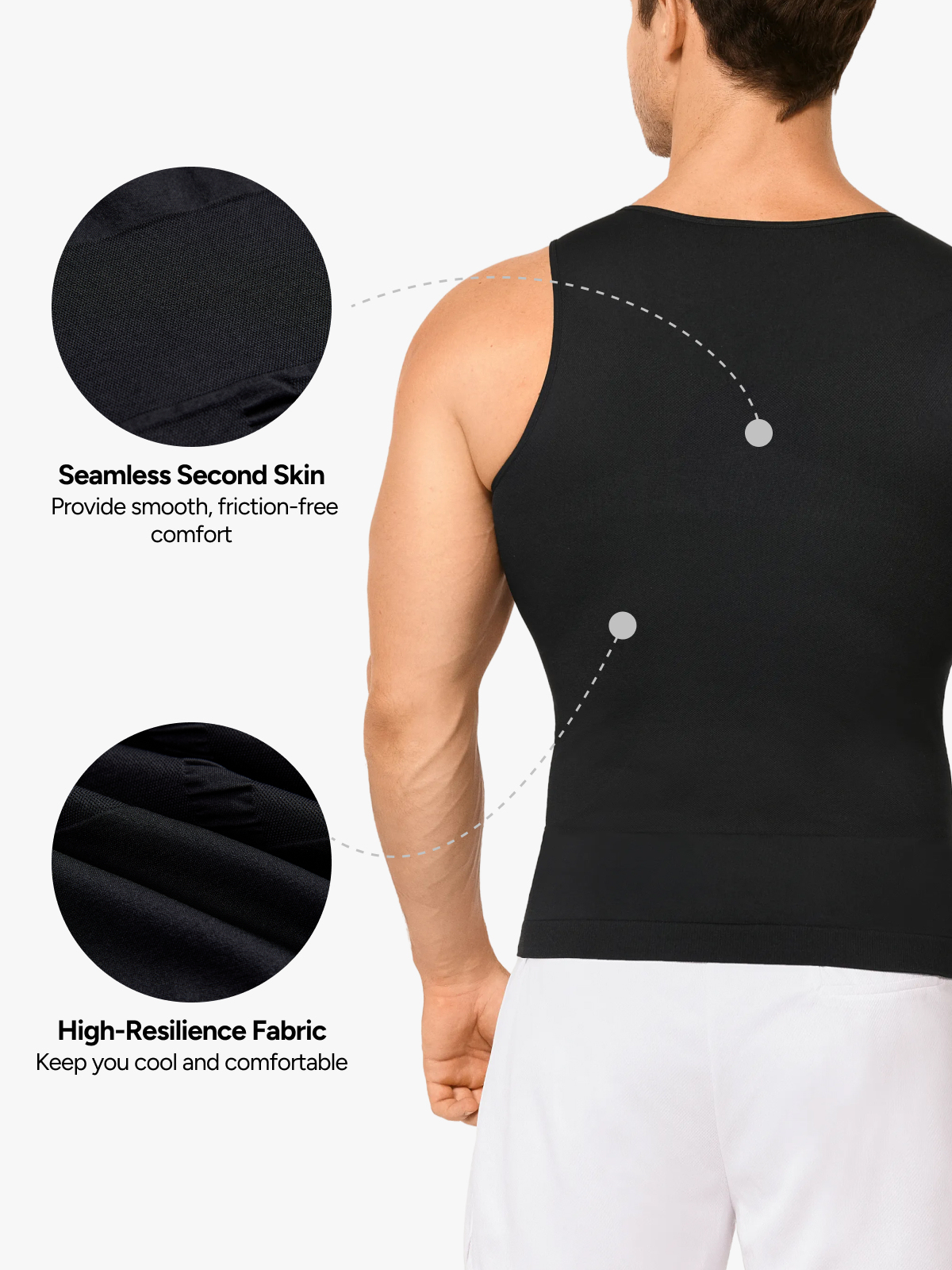 Men's Seamless Compression Tank Top