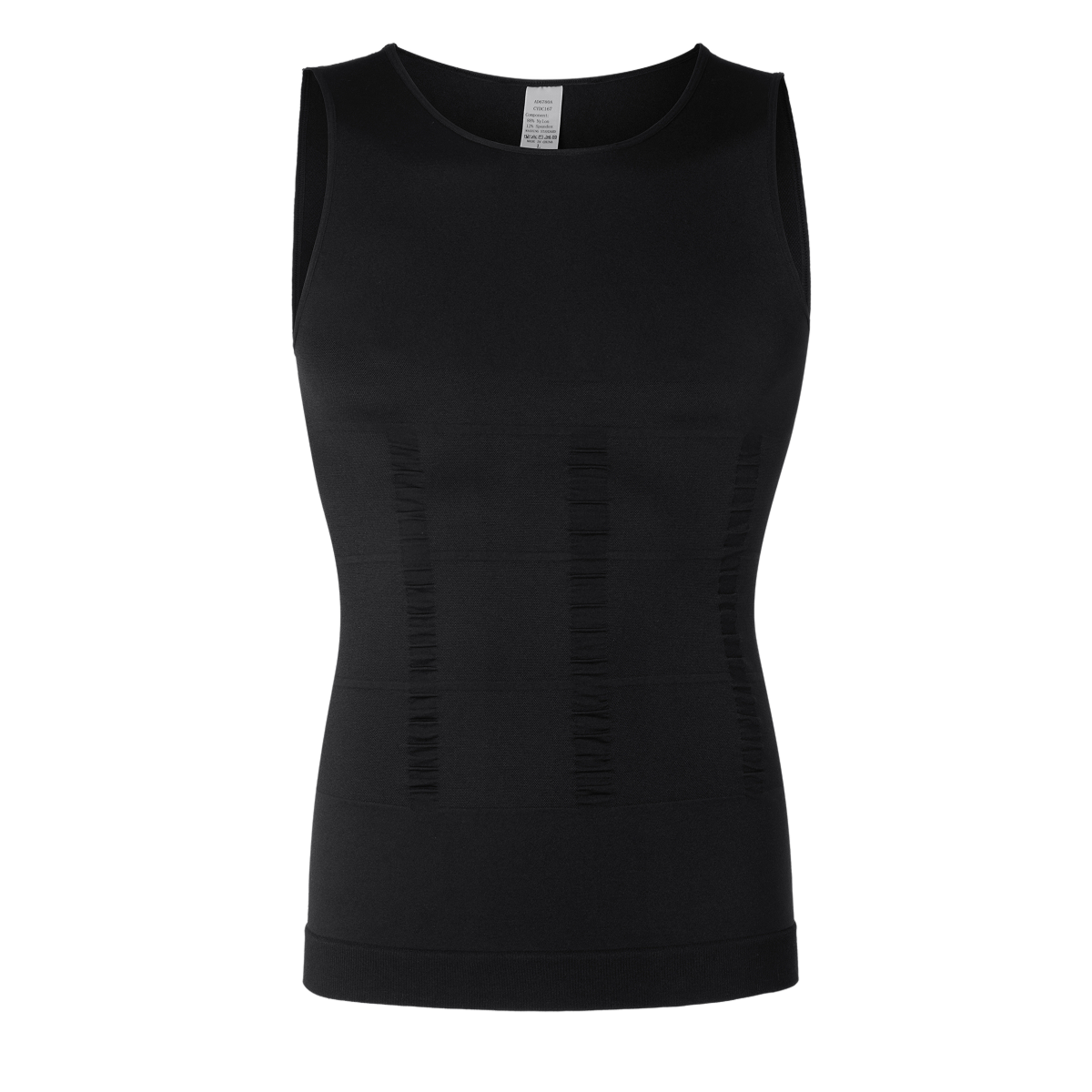 Seamless Compression Shirt Tummy Control Slimming Undershirt For Men